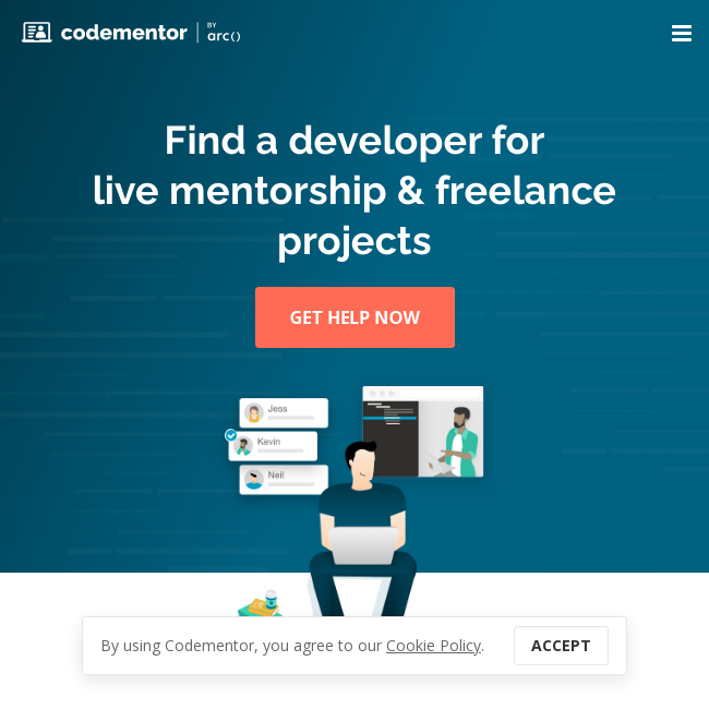 Codementor.io professional assistance