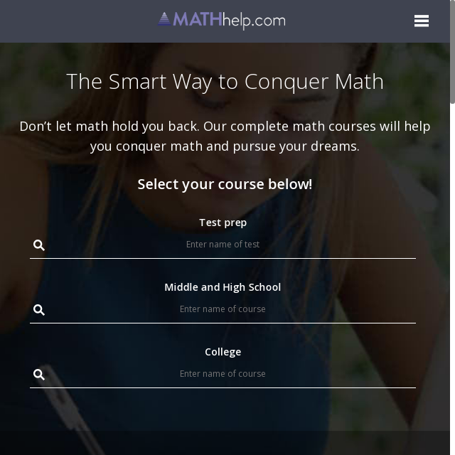 math homework help step by step